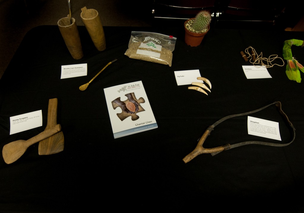 Artifacts from the Manjúi tribe