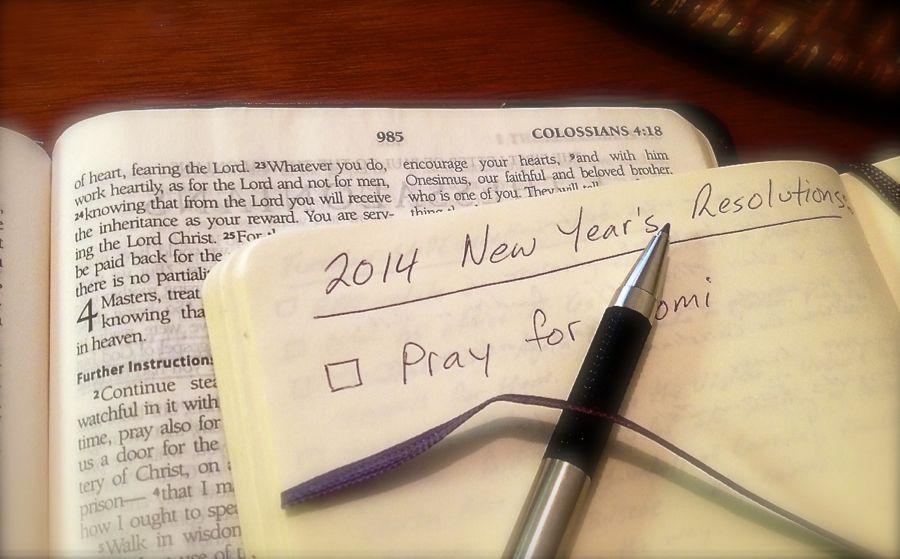 2014 New Year Resolution