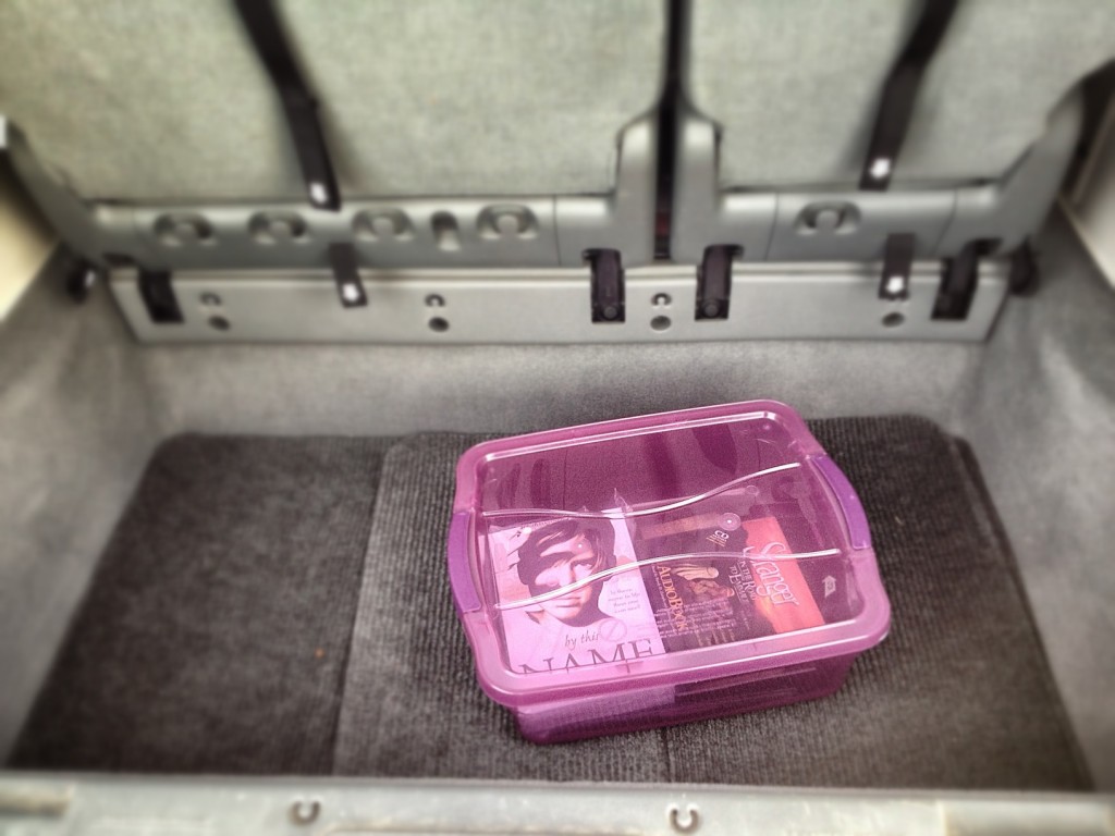 Be Ready Box in the car