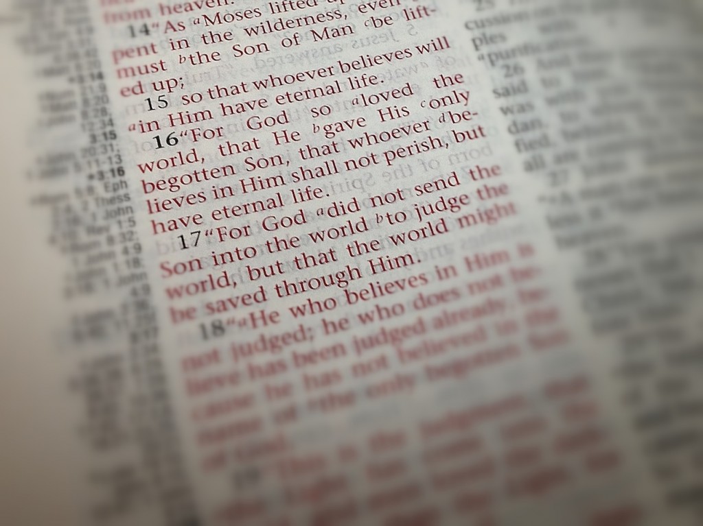 John 3:16 in the Bible