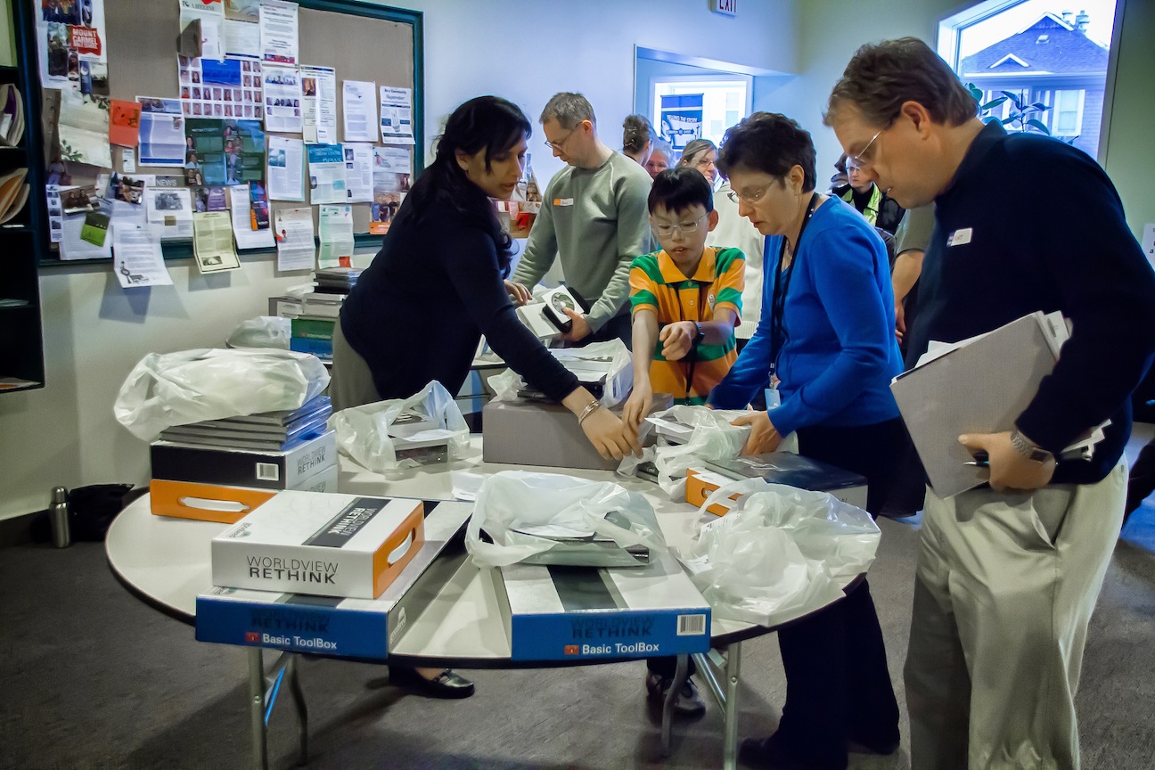 Getting ready with tools to give and to guide.