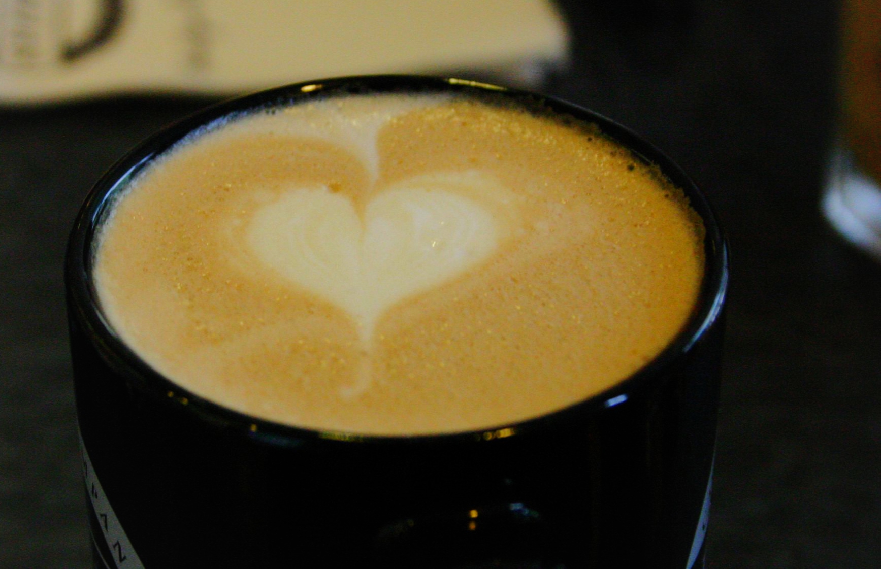 Coffee heart