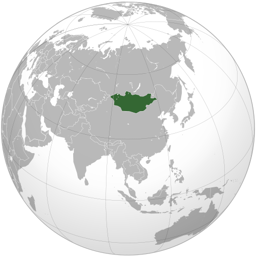 Mongolia. Image courtesy of Wikipedia
