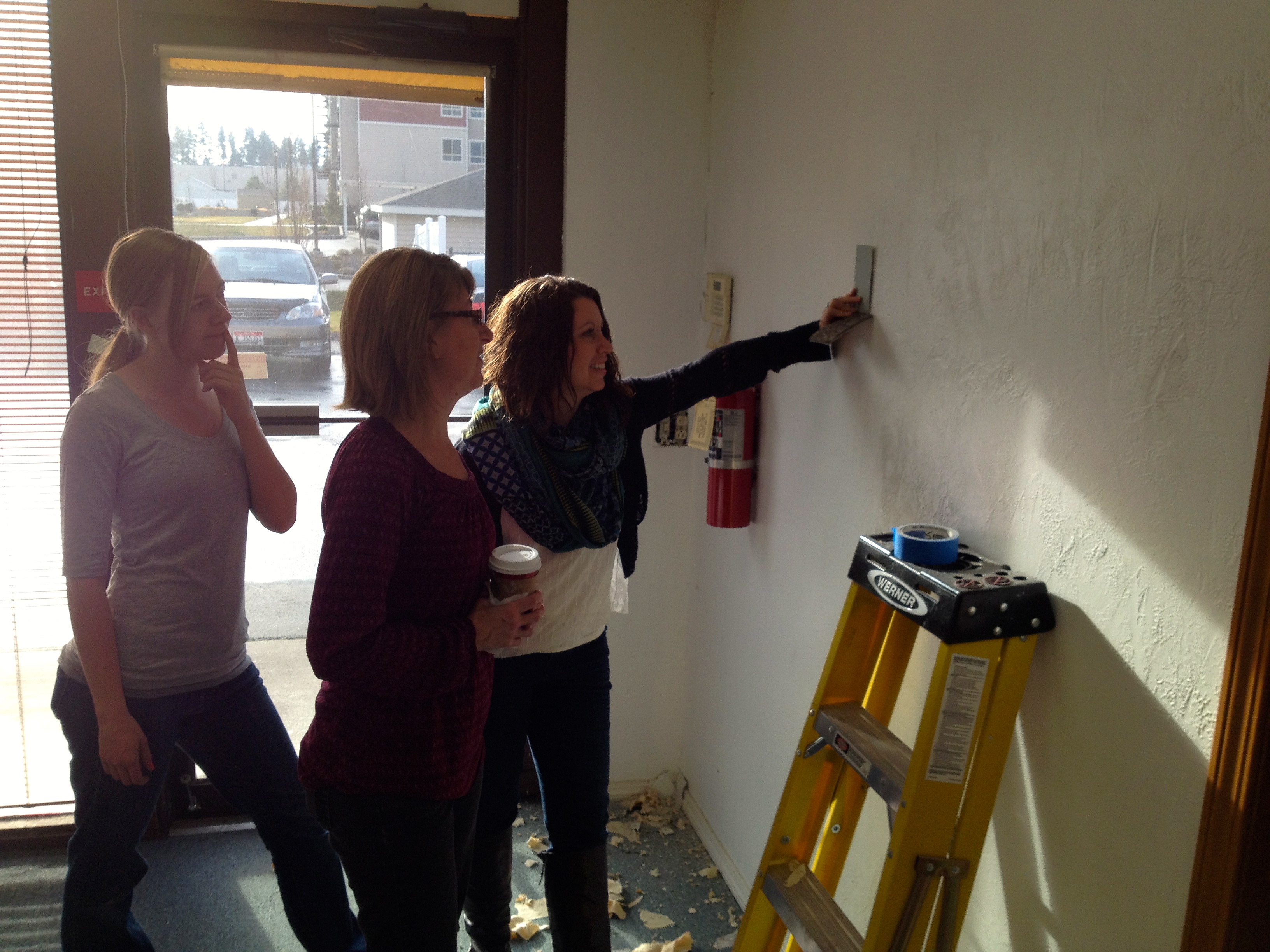 The decoration committee chooses colors.