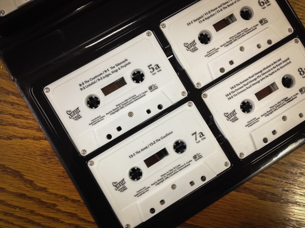 The Stranger on the Road to Emmaus audiobook on cassettes!