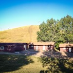 Cabins at camp