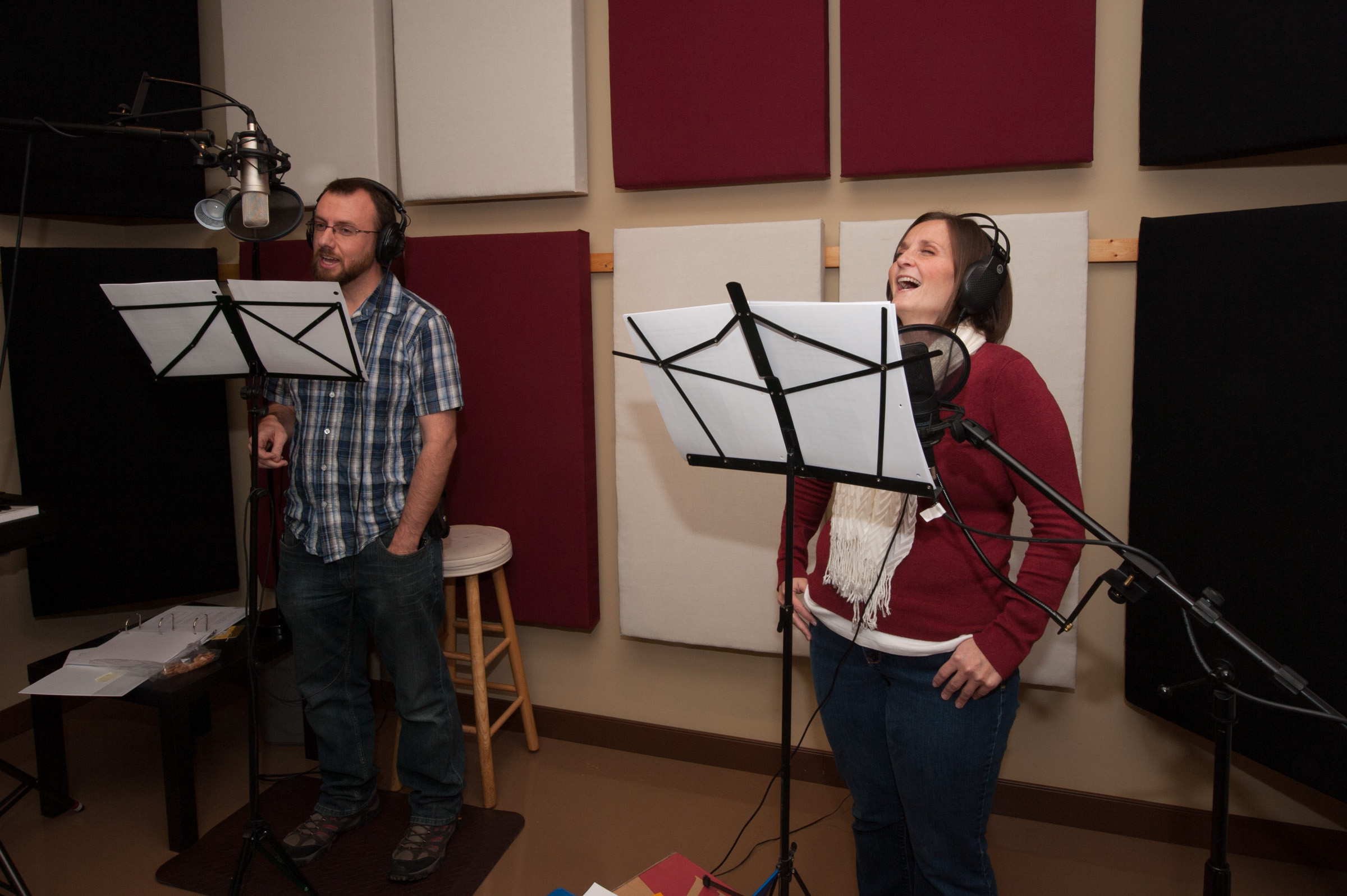 By This Name audiobook recording