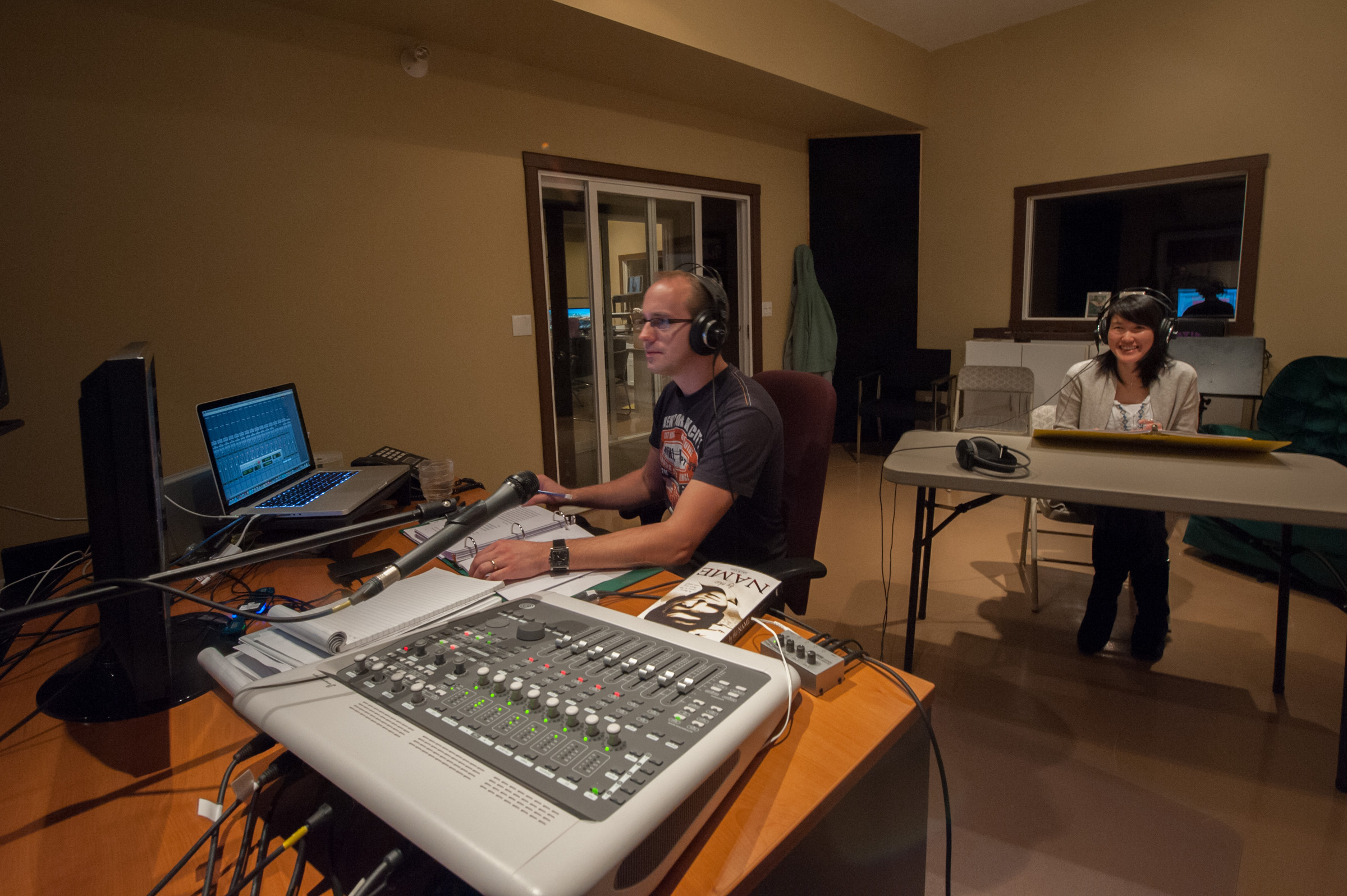 By This Name audiobook recording