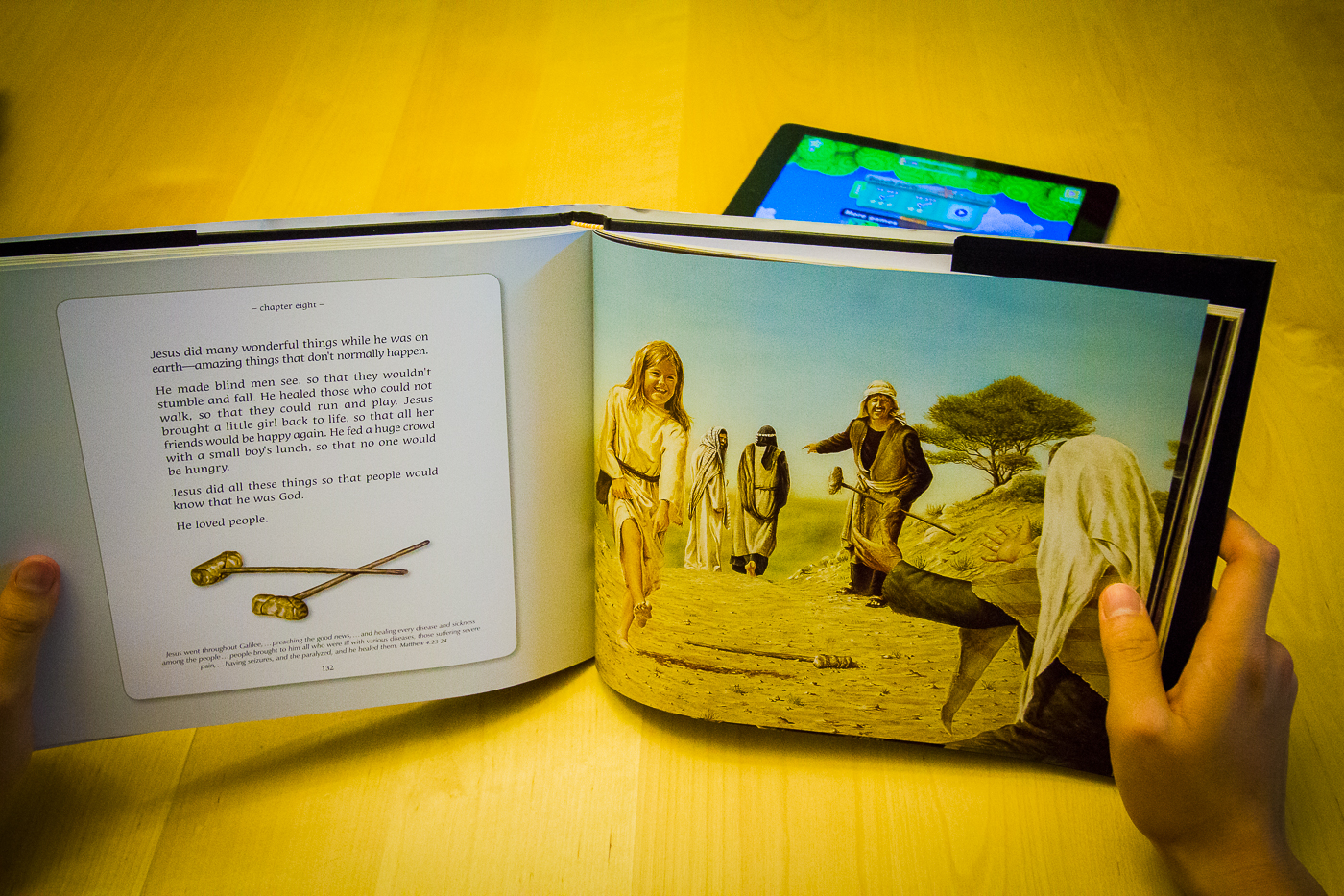 Reading a book vs electronic entertainment