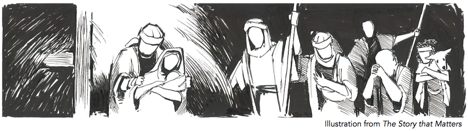 Christmas illustration from The Story that Matters