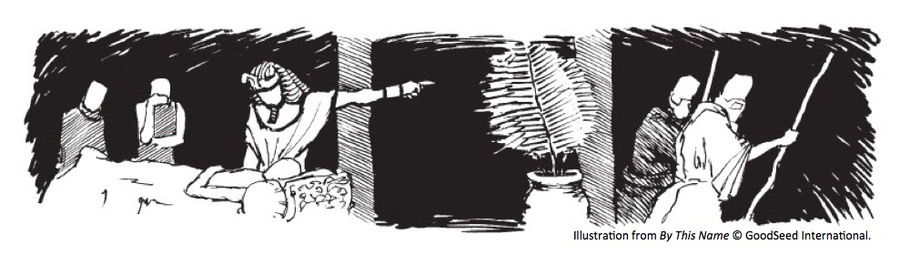 Pharoah illustration from By This Name