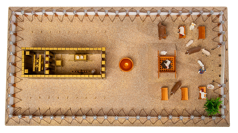 Diagram Of The Tabernacle And Basic Layout